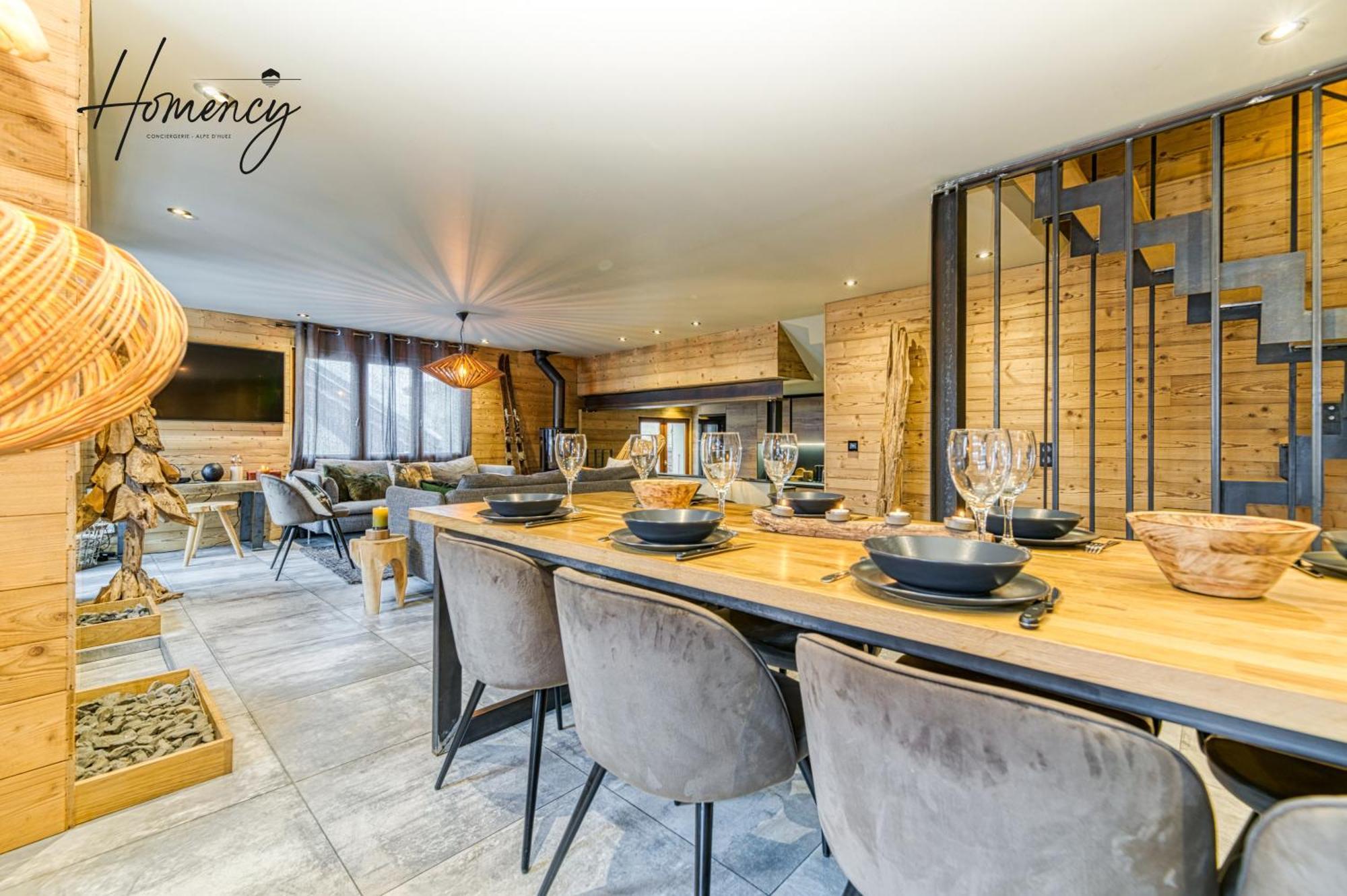 Homency - Chalet Rodina Alpe d'Huez Eksteriør billede